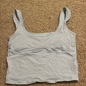 PINK Victoria's Secret Light Blue Tank Top